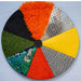 Sensory Texture Wheel mounted on wall