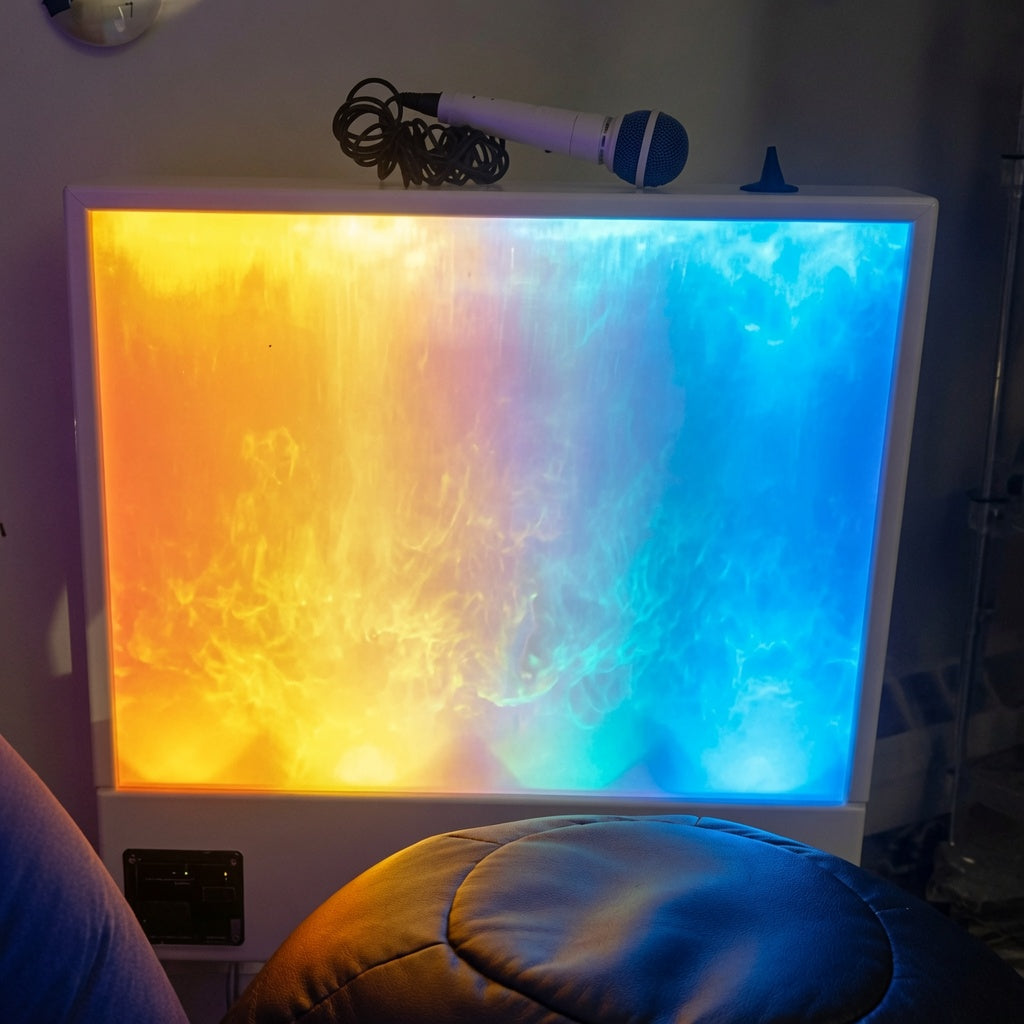 Sound and Light LED Sensory Panel Front View