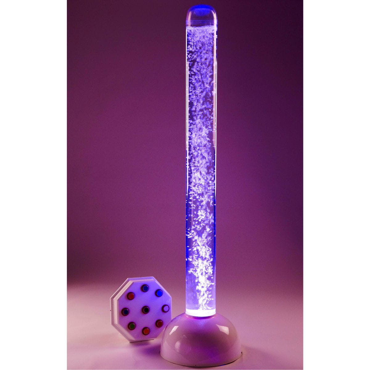 Superactive Bubble Tube in Purple with Wireless Controller
