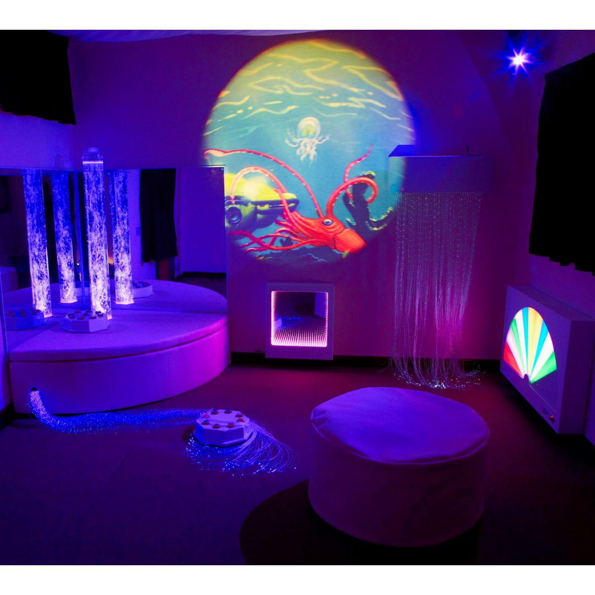 Superactive Sensory Room Package in Purple