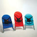 Three Sensory Bouncy Chairs in a row