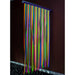 Ultraviolet Sensory Waterfall with all colors streaming from tube
