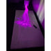 Vibrating Sensory Mat with Pink LED tails on it
