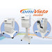 omiVista Mobii Interactive Projector showing three different views