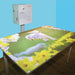 omiVista Mobii Interactive Projector with sheep image on table